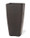 Tall Cubico Decorative Container - 12"W x 23"H Havana Brown