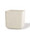 Cubico Decorative Container - 11"W x 11"H - Sand White. Available at Petals.