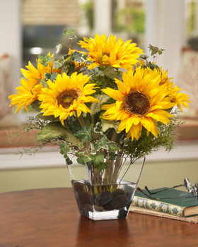 Sunflower Silk Centerpiece