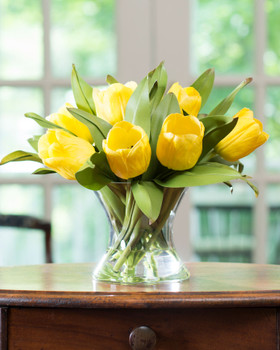 Tulip Nosegay Faux Arrangement, available at Petals.