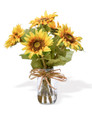 Country Sunflowers Silk Flower Arrangement