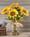 Country Faux Sunflower Bouquet