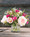 Peony & Ranunculus Silk Flower Arrangement