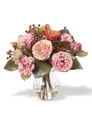 Buy The Charm of Roses Faux Flower Bouquet at Petals