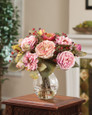 The Charm of Roses Faux Flower Bouquet