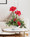 Amaryllis, Hydrangea & Hemlock Artificial Holiday Centerpiece