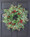 Holly, Ivy & Berries 24" Artificial Holiday Wreath, By Petals.