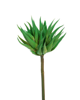 Artificial Aloe Pick Foliage Stem - 9"