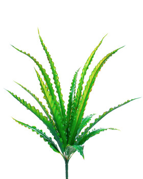 25" Artificial Aloe Bush Foliage