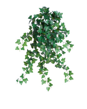 15" Artificial Mini English Ivy Hanging Bush