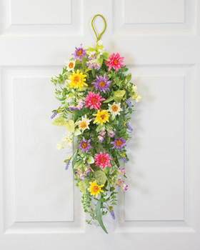 Garden Celebration Silk Flower Teardrop, available at Petals.